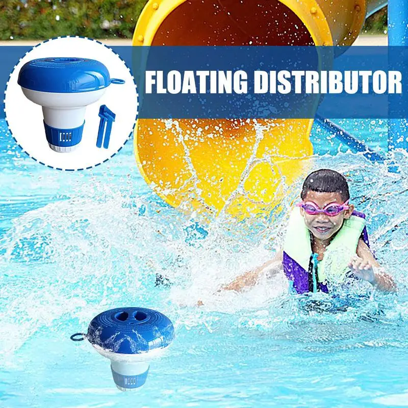 

Floating Chlorine Tablet Dispenser Safe Chlorine Tablet Dispenser Sturdy Drop Proof Chlorine Tablet Dispenser With Clip