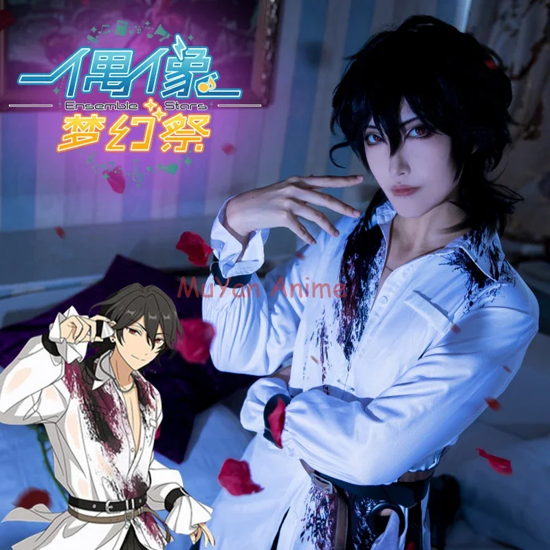 ES Ensemble Stars Eden - UNDEAD Sakuma Rei/Ogami Koga/Hakaze Kaoru Cosplay Costume Outfits Halloween Carnival Suit JS4140