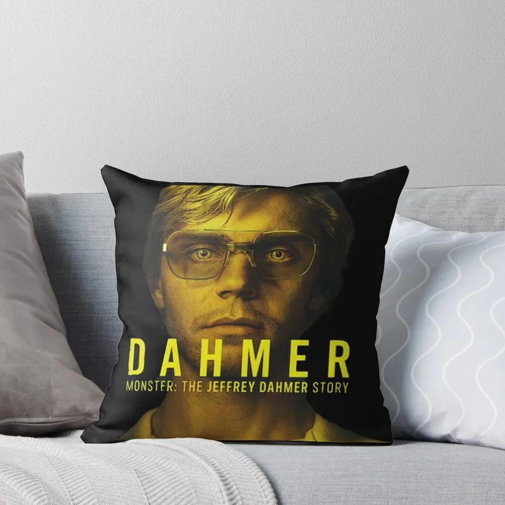 Jeffrey Dahmer Throw Pillow Sofa Covers For Living Room Cushions covers for pillows pillow