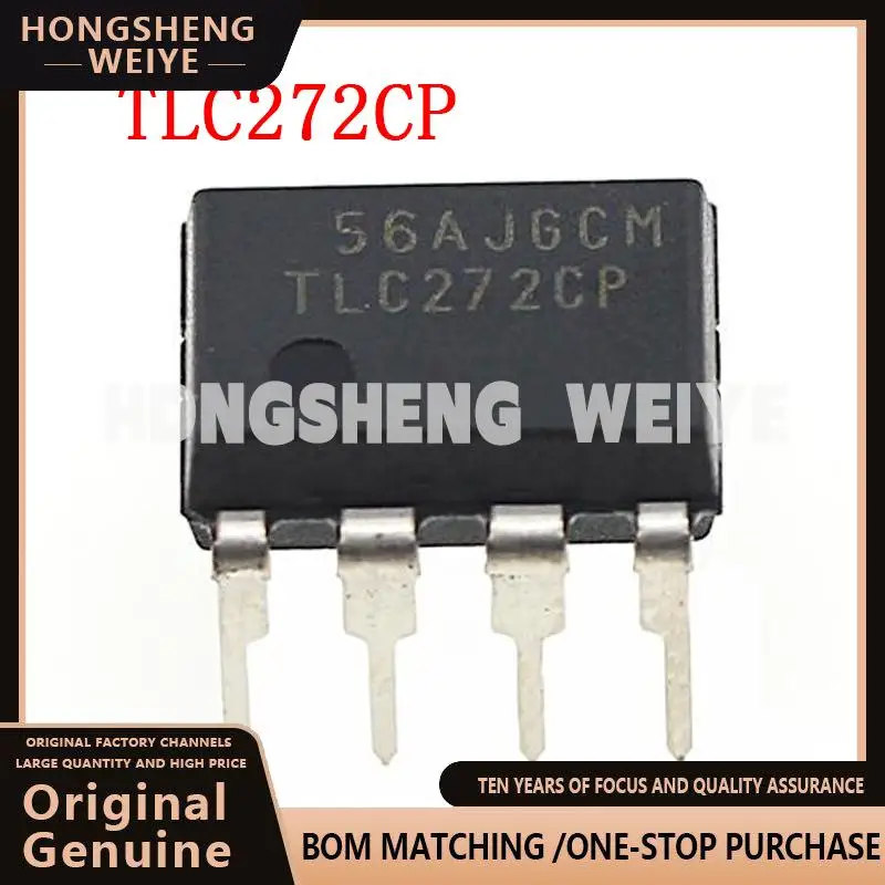 100% Nieuwe 10 Stks/partij Tlc272cp Tlc272ip Tlc272 Dip-8