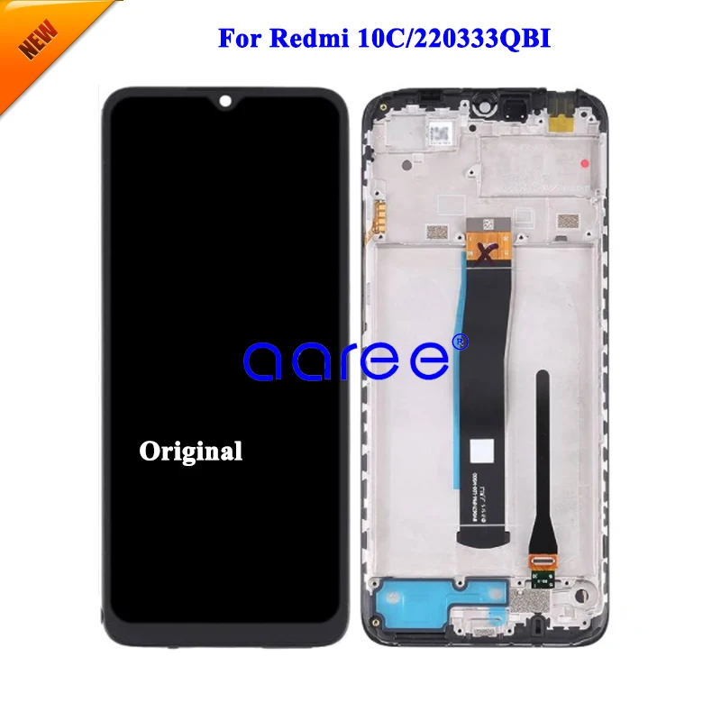 

LCD Display Original For Xiaomi Redmi 10C LCD For Xiaomi Redmi 10C 220333QBI LCD Display LCD Screen Touch Digitizer Assembly