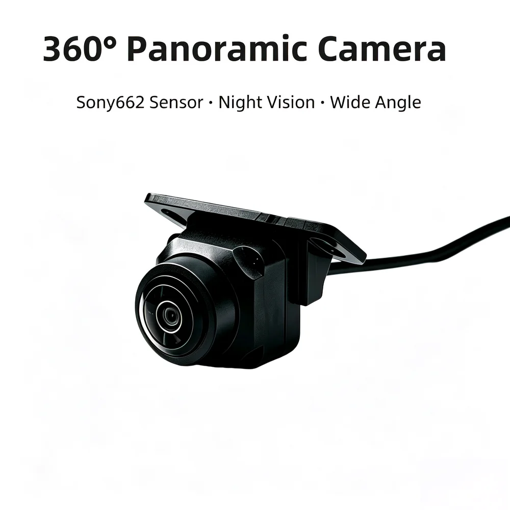 662 Sensor AHD 1080P 360° Panoramic Car Camera Front Rear View IP68 Waterproof Parking Cam For Android Car Stereo