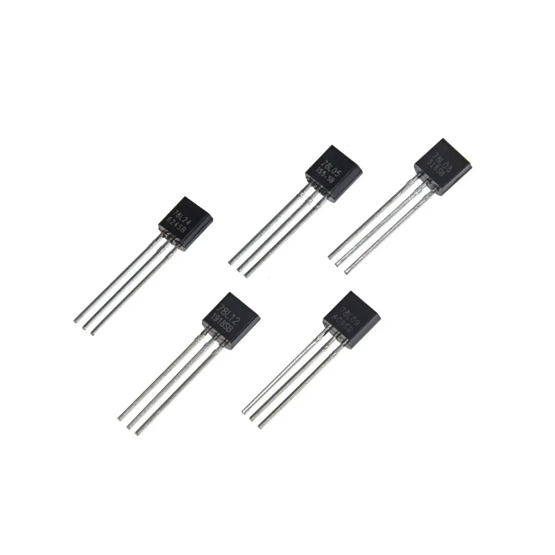 50pcs TO-92 78L05 78L08 78L12 78L24  78L06 78L09 0.1A 0.625W In-line Linear Regulator Circuit Chip