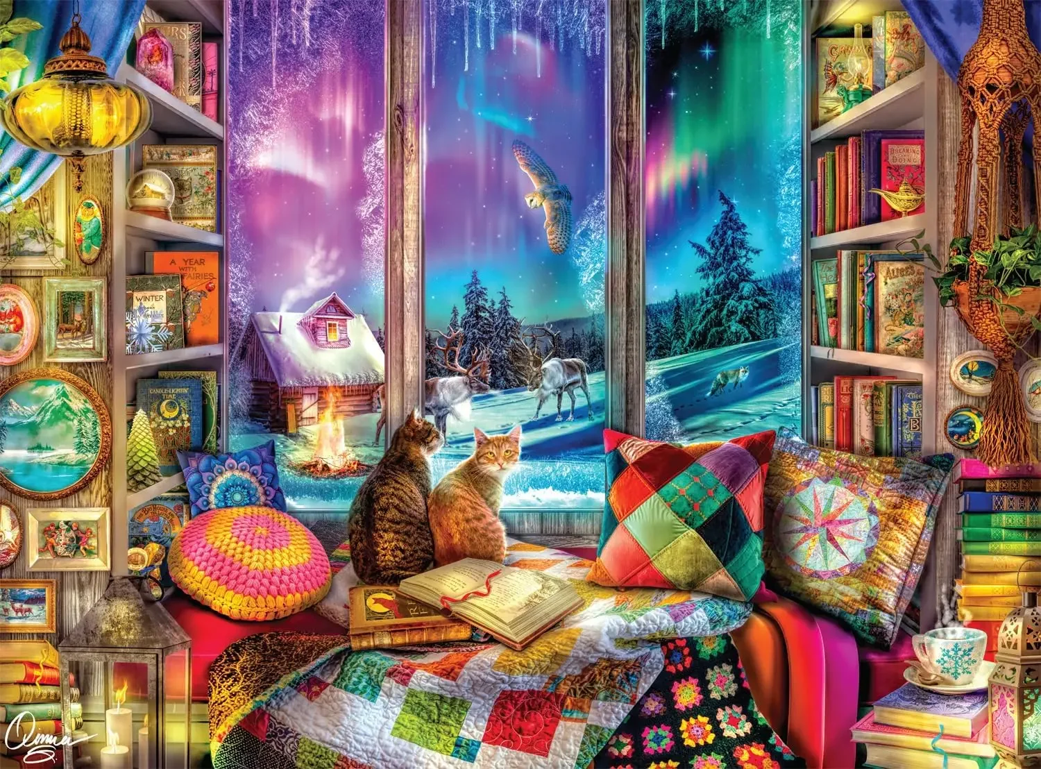 

Деревянные пазлы для взрослых Warm Room, 1000/500/300 деталей, для игровой комнаты, спальни, гостиной, в качестве подарка, сложная игра