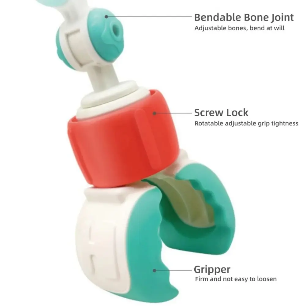 Culla facile da piegare Campana sospesa Granchio e squalo Clip-On Giocattoli interattivi per bambini Passeggino Arco Sviluppo sensoriale Esercizio di presa infantile