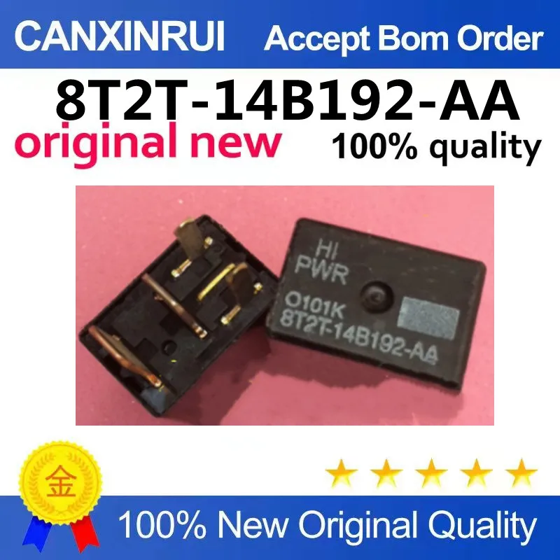 8T2T-14B192-AA Air Conditioner Relay 4-Pin New Original