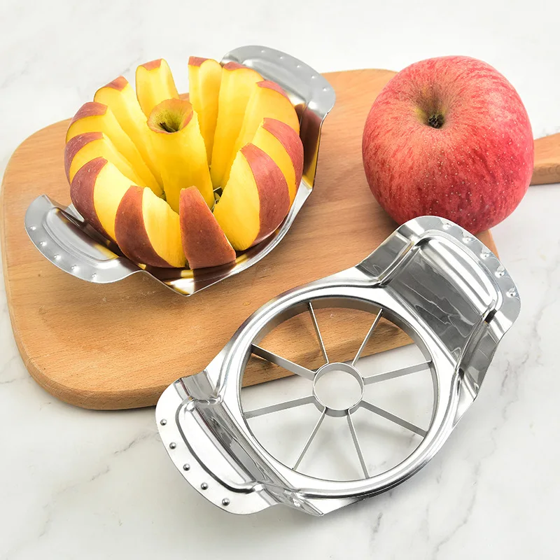 8/12 Equal Parts Stainless Steel Apple Divider Fruit Slicer Fruit Cored Divider Kitchen Gadgets Kitchen Tools Accessories