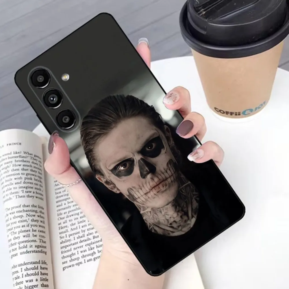 A-AHS-S A-American H-Horror S-Story Phone Case For Samsung S 25,24,21,22,23,30,20,Ultra,Plus,Fe,Lite,Note,10,9,5G Black Soft