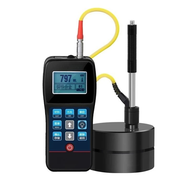 Portable high-precision metal detection, die steel hardness tester, precision adjustable on the Richter scale