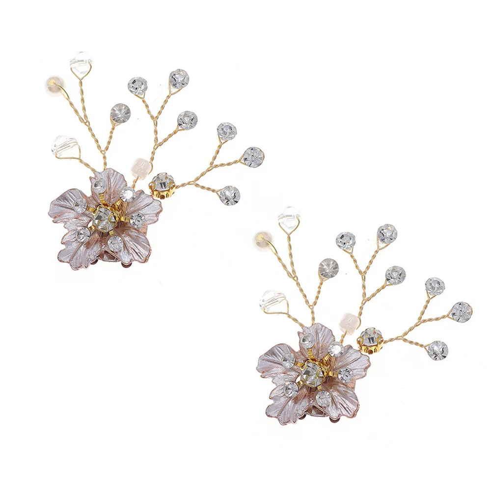 

Rhinestone Pearl Shoe Buckles Clips Elegant Bridal Wedding Party Decorations High Heel Accessories Durable Premium Practical
