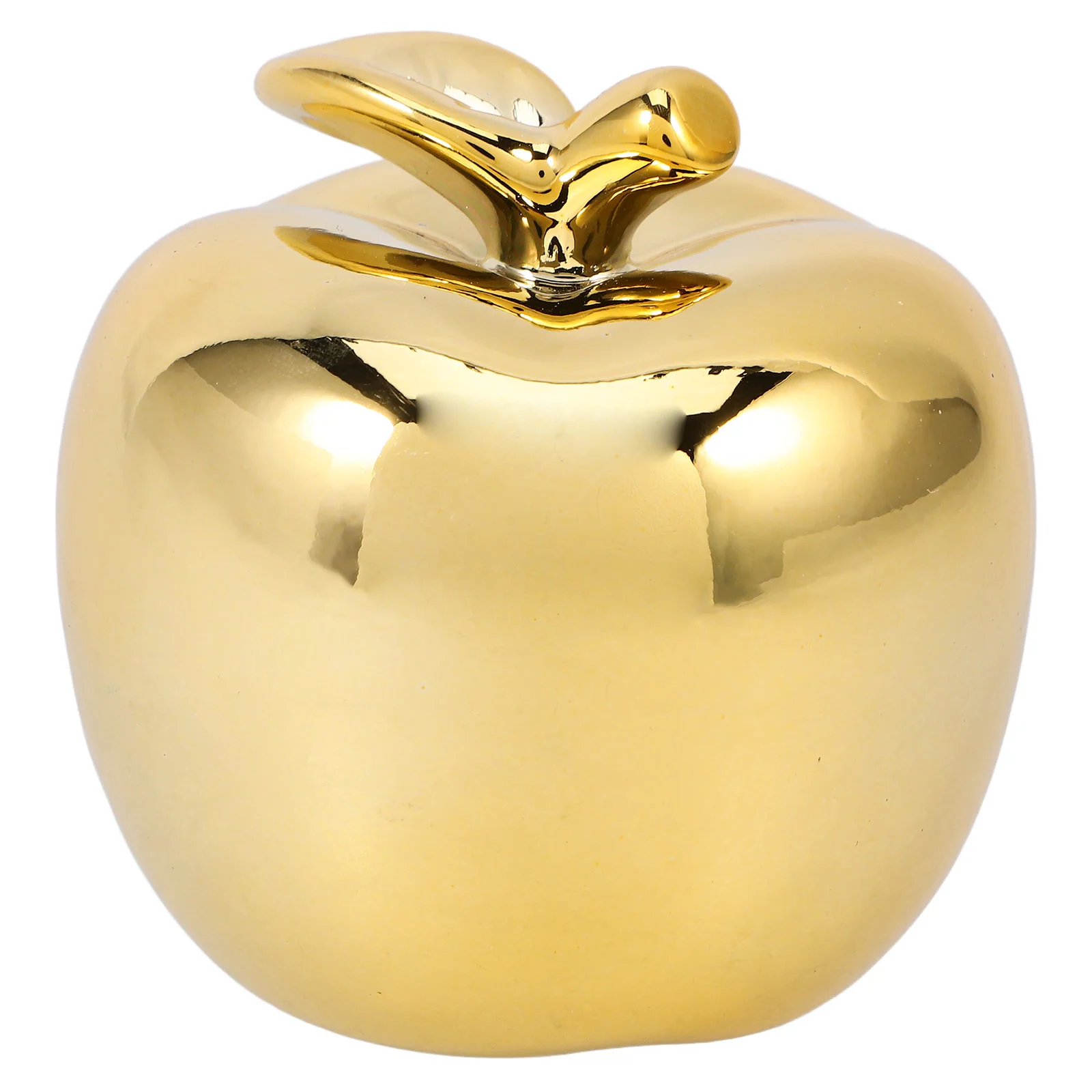 Apple Ceramic Ornament Party Decorative Prop Table Christmas Desktop Decoration Gifts Xmas Elegant Crafts Creative