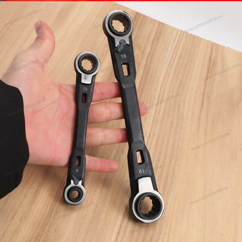 For Two-piece Set Four-in-one, Ratchet Wrench Set, Metric Size 8 * 10-12 * 13