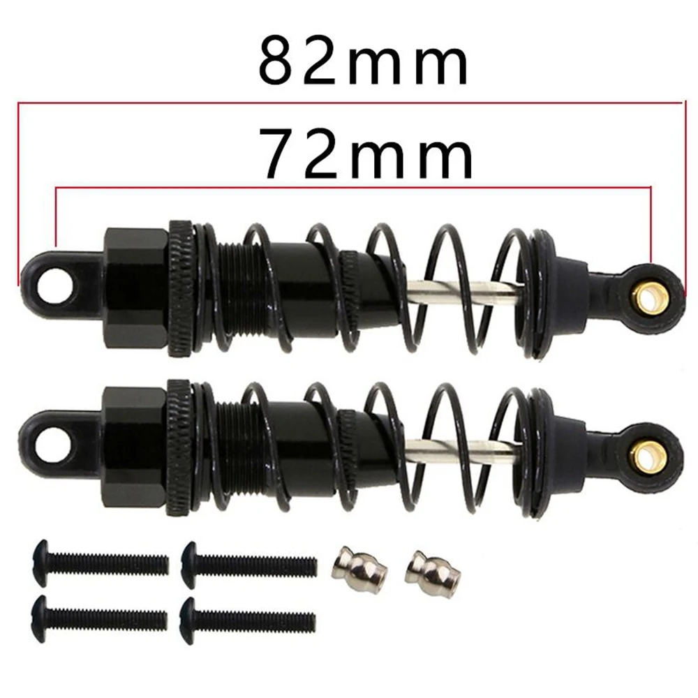 4Pcs Metal Shock Absorber Damper for Tamiya CC01 CC-01 RC Crawler Car Upgrade Parts Accessories,2