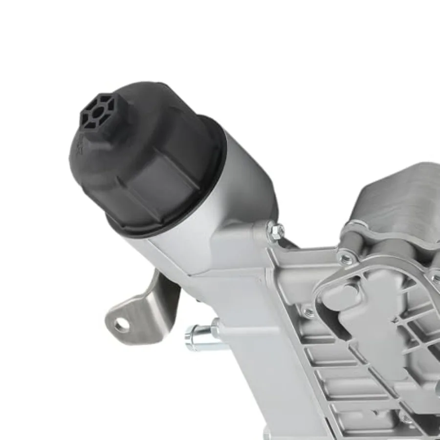 مبيت فلتر مبرد الزيت من الألومنيوم متوافق مع محرك Jeep Grand Cherokee 20142019 3.0L V6 لتعزيز المتانة وEffi