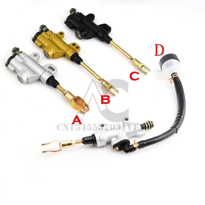 

Motorcycle Rear Hydraulic Brake Master Cylinder Pump For 50cc 70cc 110cc 125cc 150cc 250cc Thumpstar ATV Pit Pro Dirt Bike