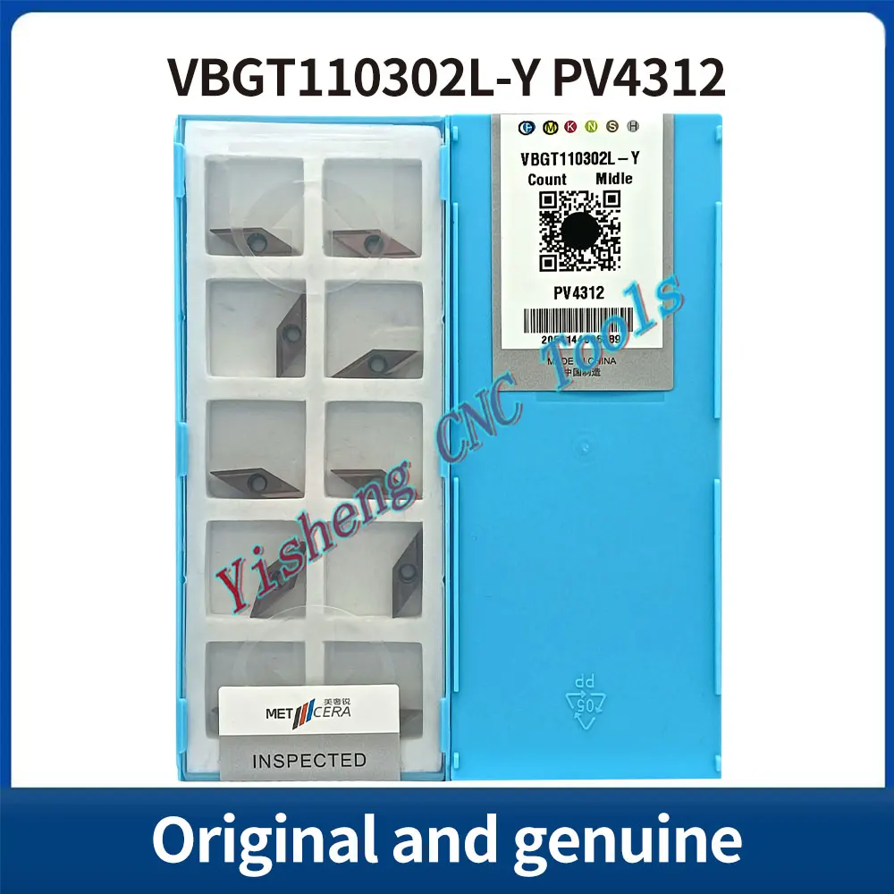 

METCERA Cutting Tools VBGT110302L-Y/110302R-Y VBGT110304L-Y/110304R-Y VBGT160402L-Y/160402R-Y/160404L-Y/160404R-Y MC1020 PV4312