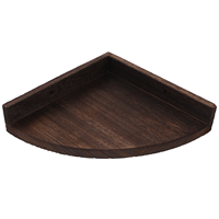 Wooden Wall Shelf Corner Shelf Floating Walls Storage Rack Home Decor Bathroom Shelves Mount Hanging Bookshelf Hardware