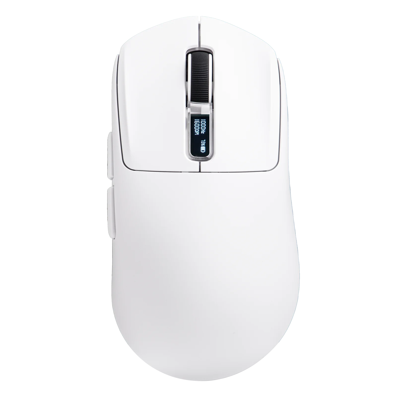 EPOMAKER NEX Lite draadloze gamingmuis Bedraad/Bluetooth/2,4 GHz Ergonomische PAW3311-sensormuis met dubbel scherm voor pc/Mac/Linux