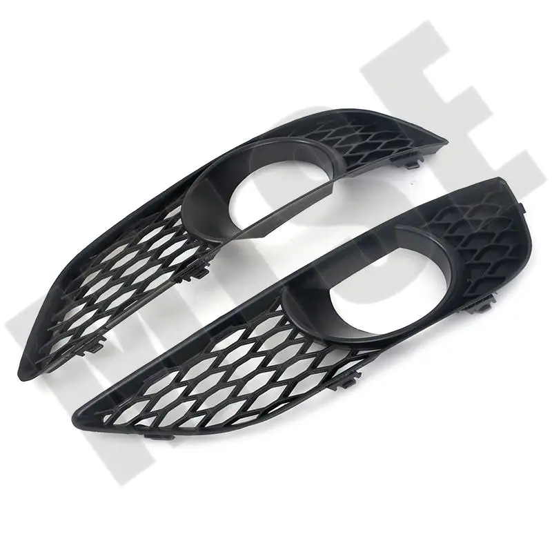 Car Left Right Front Bumper FogLight For Audi Q7 4L S-Line 2009 2010 2011 2012 2013 2014 Grilles Racing Grills Cover car-styling