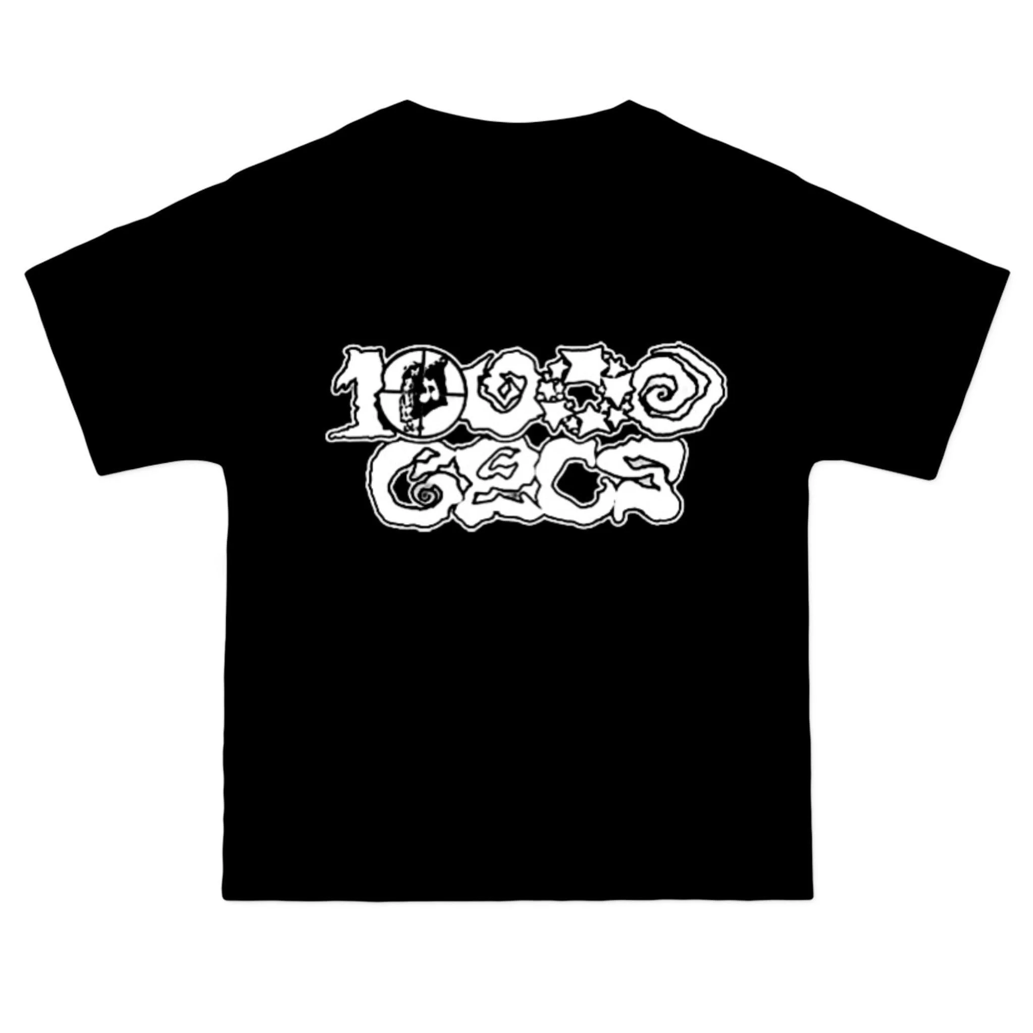 100 gecs 10 000 heavyweight black tee shortsleeve shirt