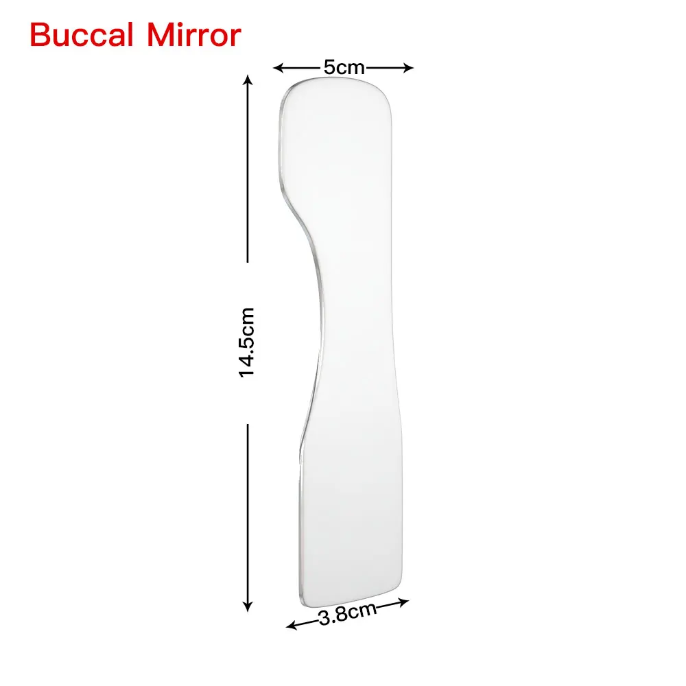 Dental Oral Photography Mirrors LED Light Automatic Anti-fog occlusal Orthodontic Reflector Glass for Buccal Lingual Dentist