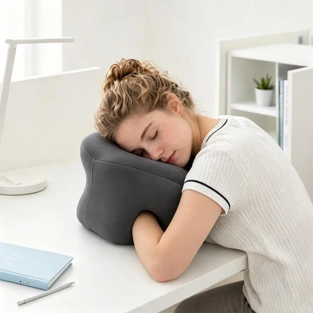 Office Chair Neck Pillow Ergonomic Memory Foam Neck Pillow Headrest Support Cushion for Office Chair Multifunctional for Car