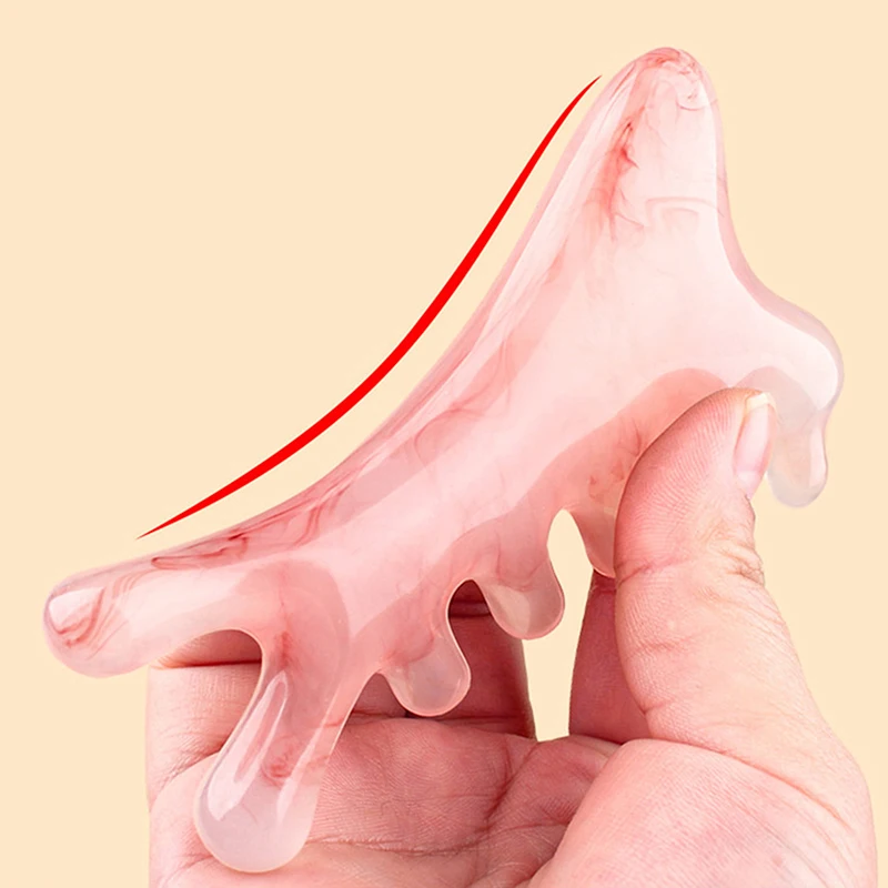 

Random Plastic Five Wide Tooth Comb Eye Meridian Massage Comb Acupuncture Therapy Blood Circulation Anti-static Smooth Hair Comb