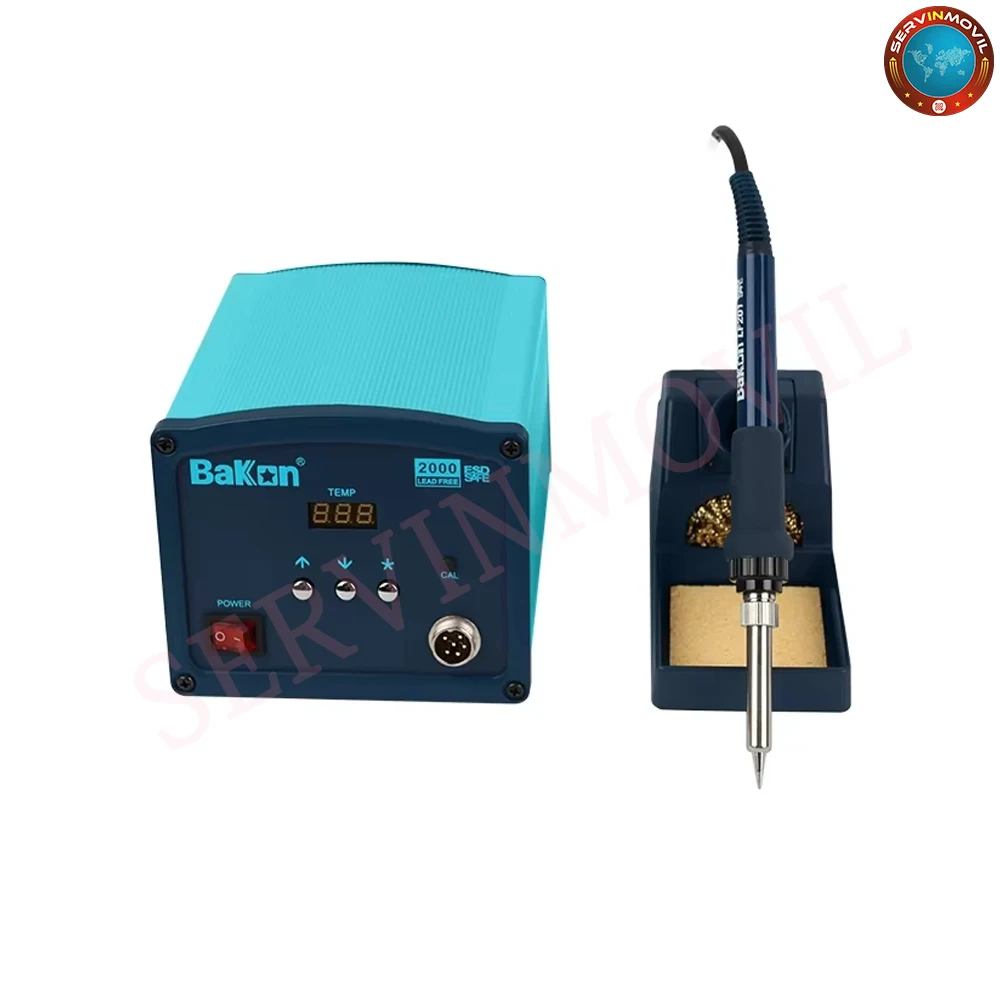 BK1000 High Frequency Welding Table Anti-static Lead-free Welding Table 90W Power Industrial Grade White Light Soldering Iron