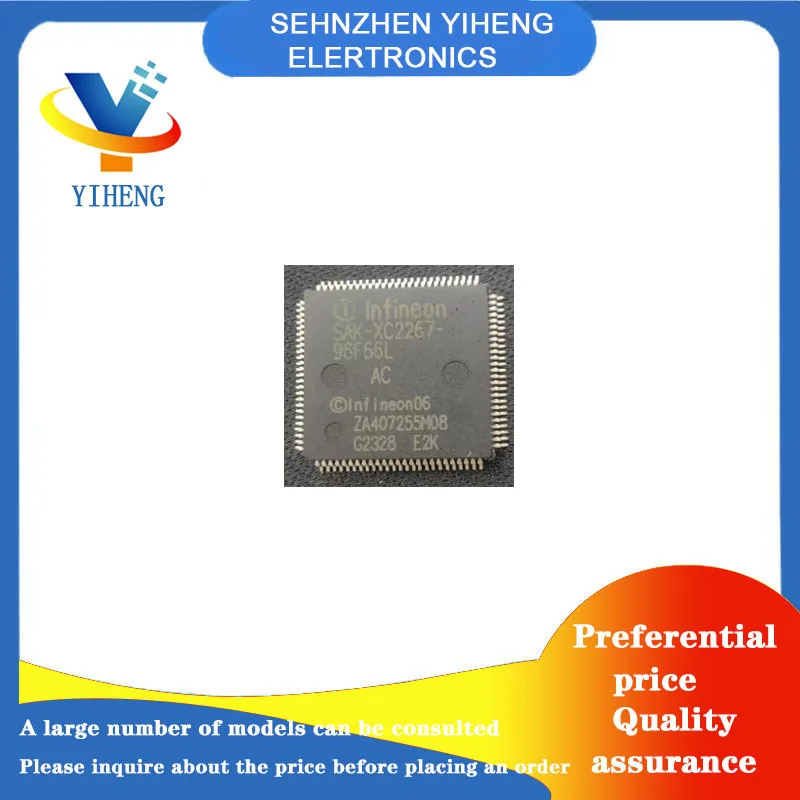 

SAK-XC2267-96F66L SAK-XC2267-96F80L 100% New Original Integrated Circuit Electronic Components Direct payment