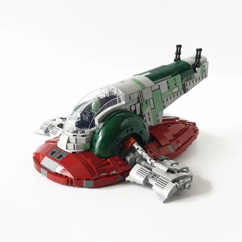 1467 elementów MOC Slave I Model Star Battle Klocki Konstrukcyjne Architektura DIY Kreatywne Edukacyjne Prezent na Boże Narodzenie Zabawka z Klocków Urodzinowy Prezent dla Dzieci