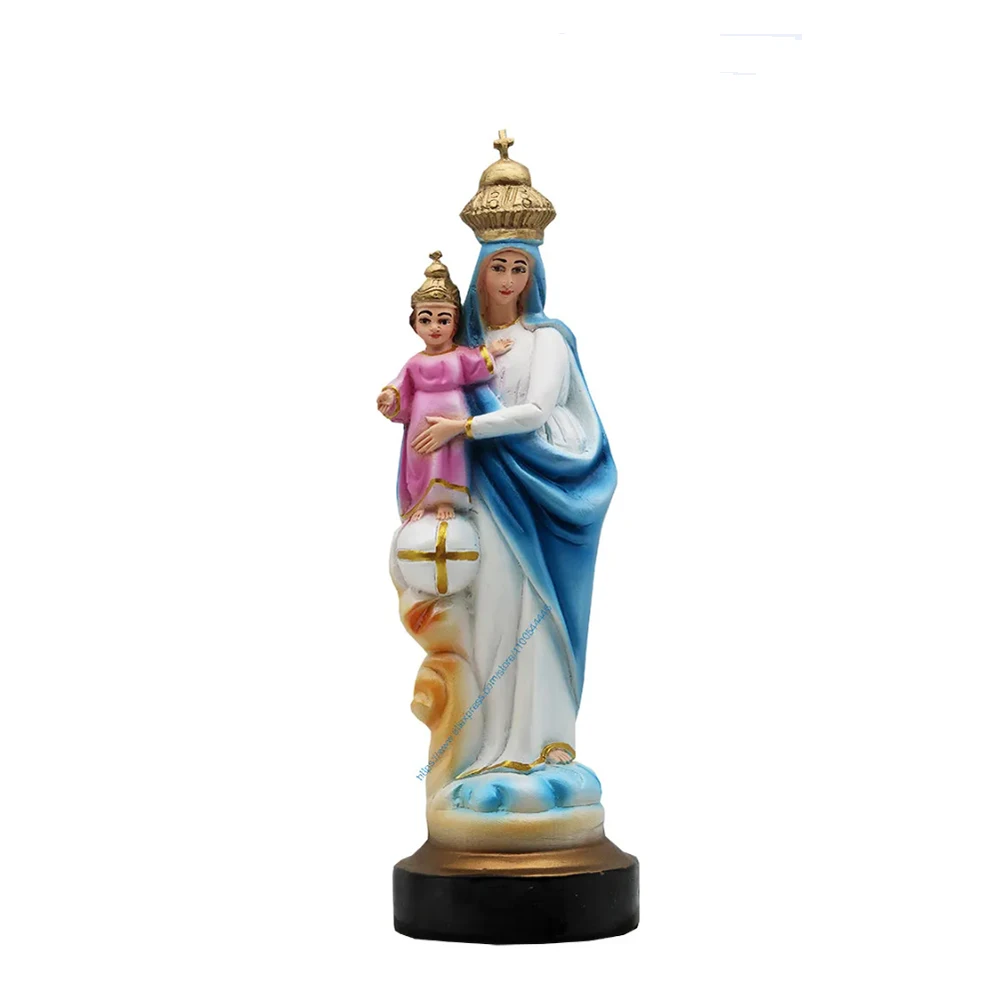 Virgin Mary Statue, Catholic Gifts, Church Decoration Sculpture,Holy Figurine Ornament, Height 30cm