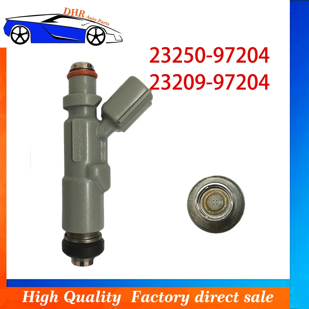 1/4/6 pcs Fuel Injector 23250-97204 23209-97204 Compatible FOR Daihatsu Hijet Mini Truck S210P