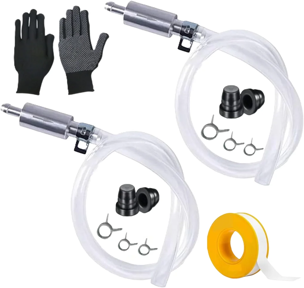 1 set of motorcycle brake deflation device, oil hose, hydraulic brake deflation device kit, brake deflation device accessories