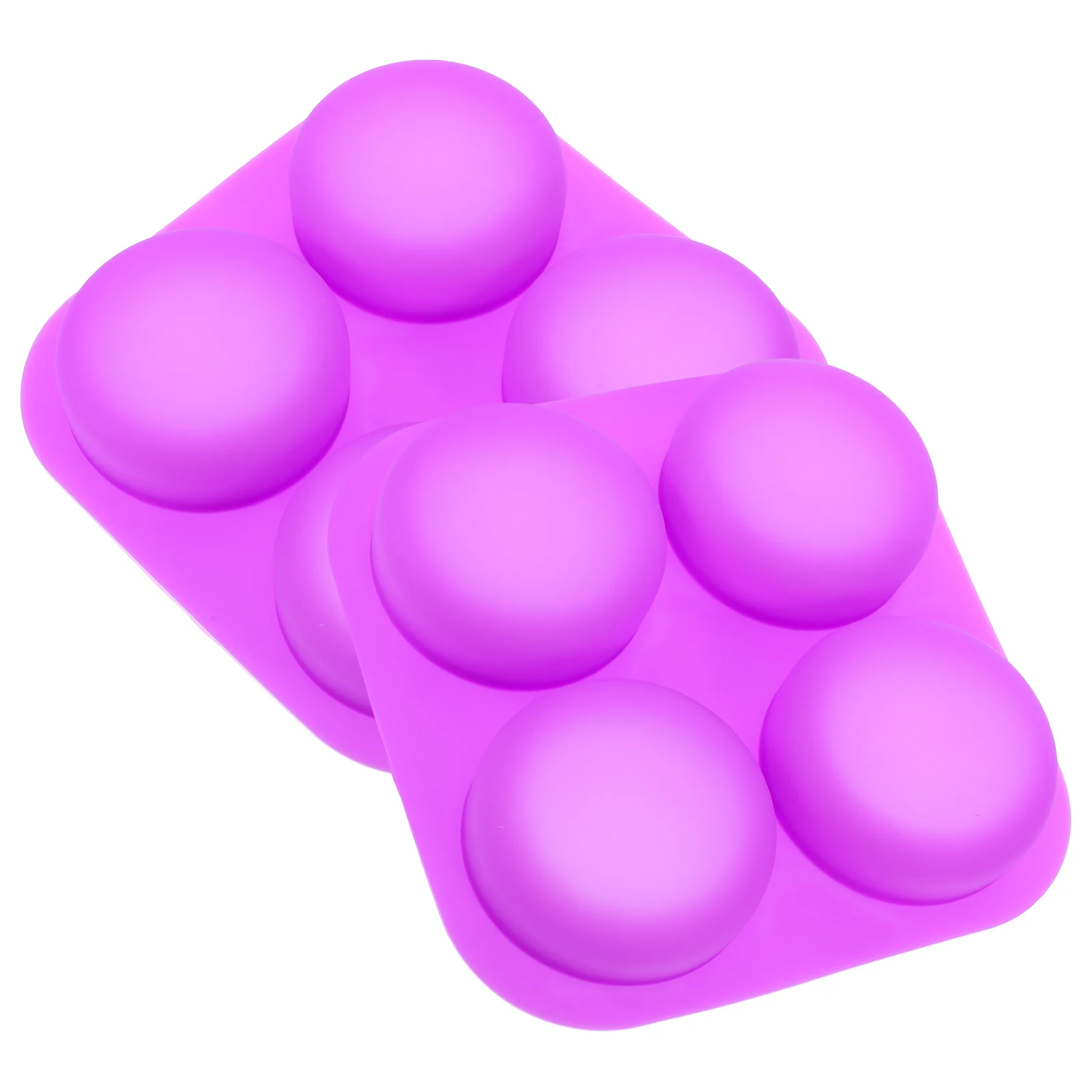 

2Pcs Silicone Soap Molds Skin-Friendly Durable DIY Mold for Handmade Soap Crafting and Relaxation Silicone Craft Mold