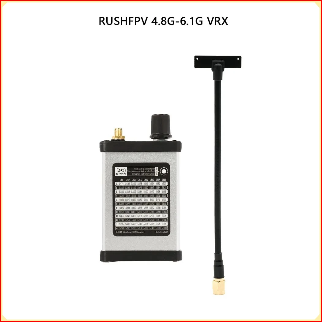 

2026 NEW RUSHFPV XSPAN 4.8G-6.1G VRX