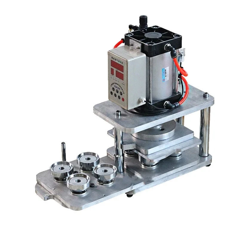 

Magnet and Pin Button Semi-Automatic Stamping Pneumatic Badge Machine 6Pcs 58 75 55 50 44 37 32 25Mm Mold