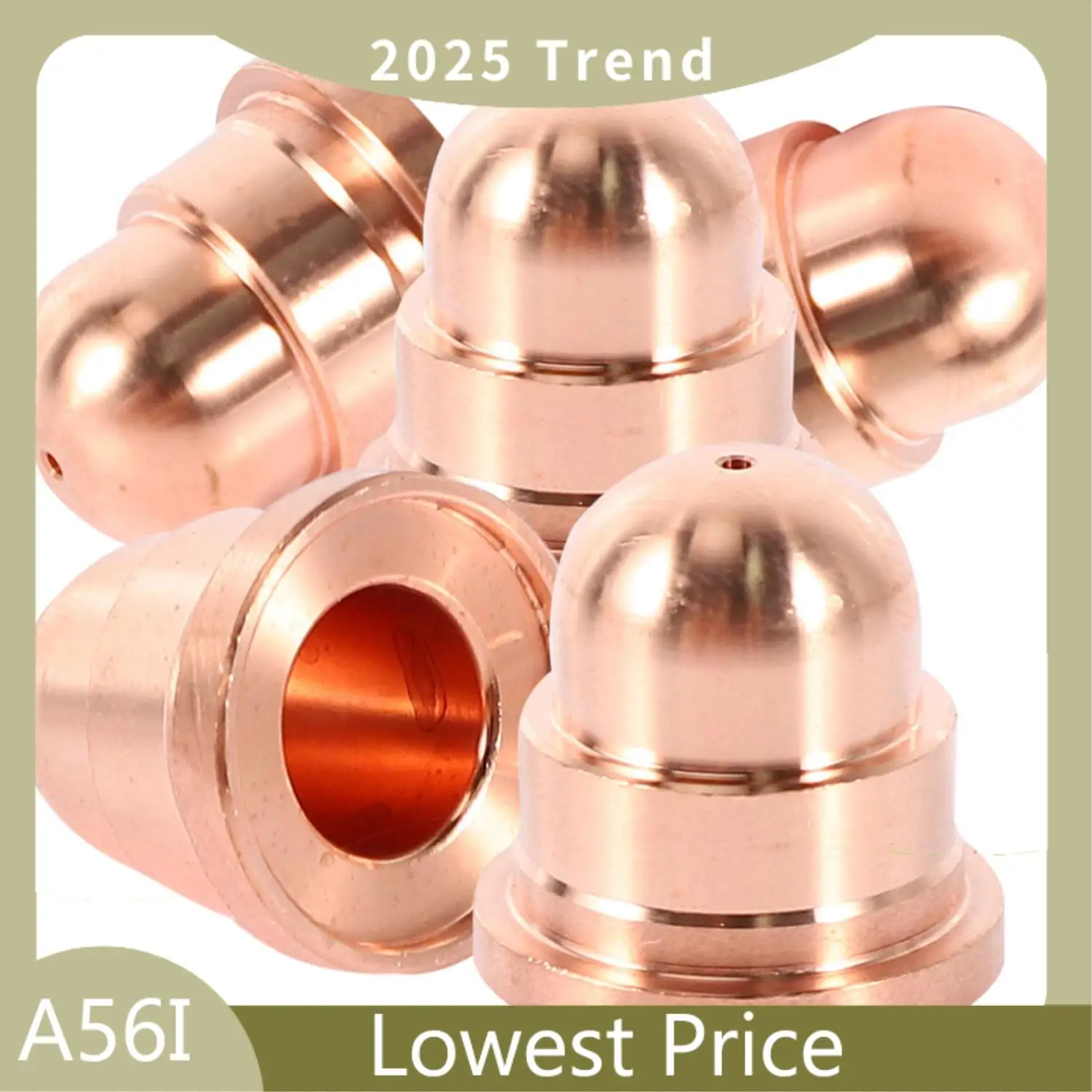 ABDD 10Pcs 45A Nozzle 220930 Nozzle For Plasma Cutting Torch Consumables Finecut Processes Welding & Soldering Supplies