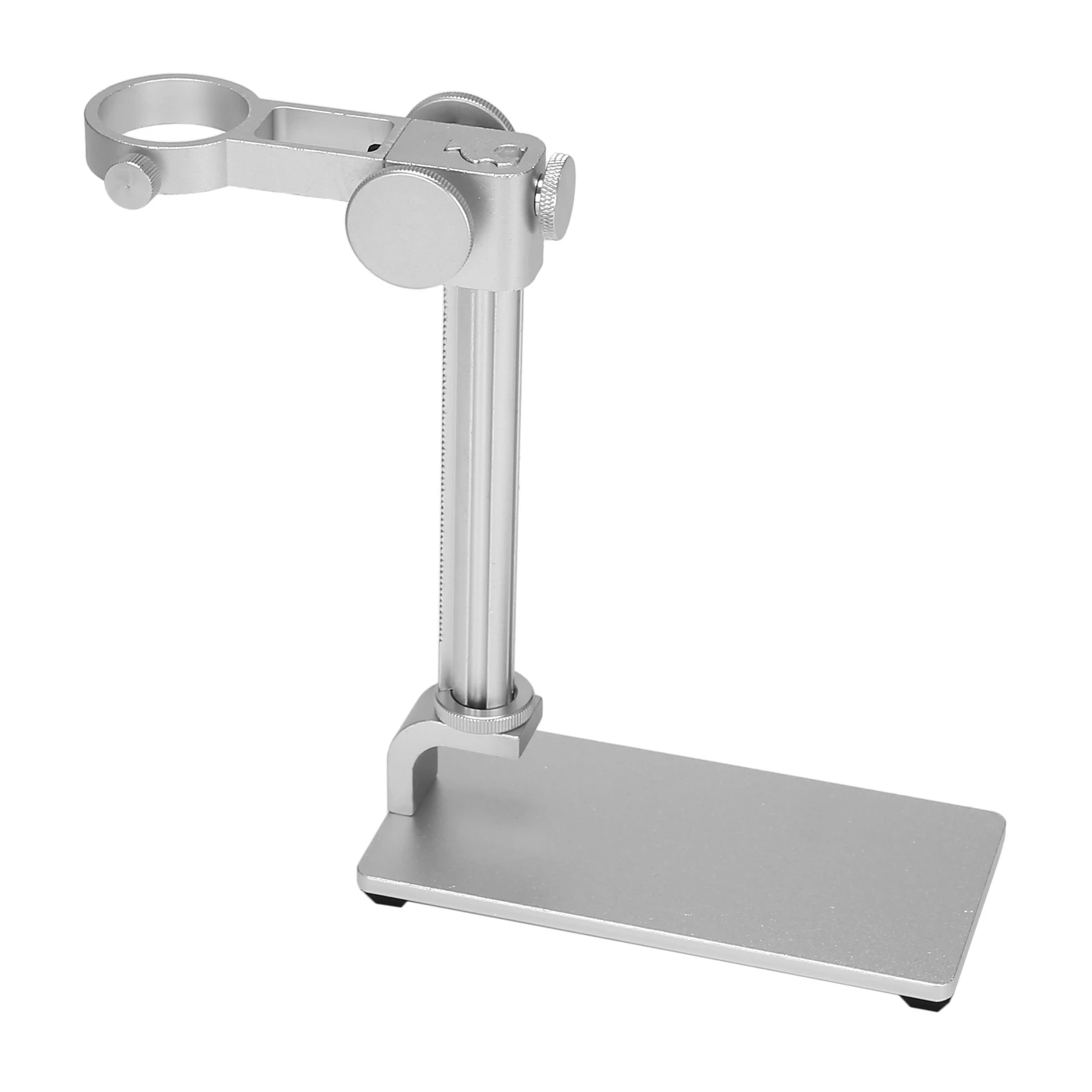 

Aluminum Alloy Stand USB Microscope Stand Holder Bracket Mini Foothold Table Frame for Microscope Repair Soldering