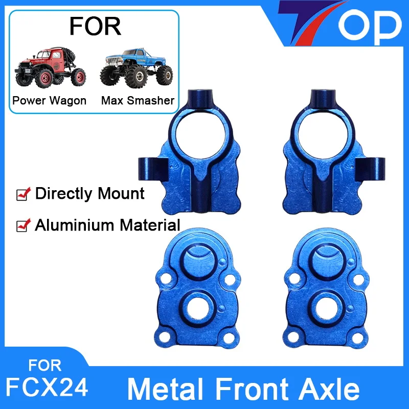 

FMS 1/24 Power Wagon Max Smasher V2 K5 FCX24 Metal Front Alex Case Box Upgrade Parts