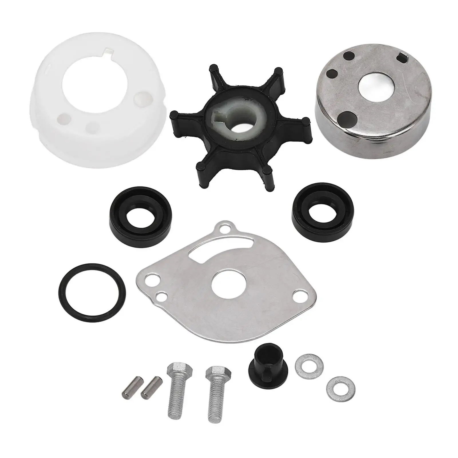 

Water Pump Impeller Rebuild Kit Professional Metal ABS Easy To Maintain for A1 W0078 2 High Performance for 2 HP for 2 STROKE