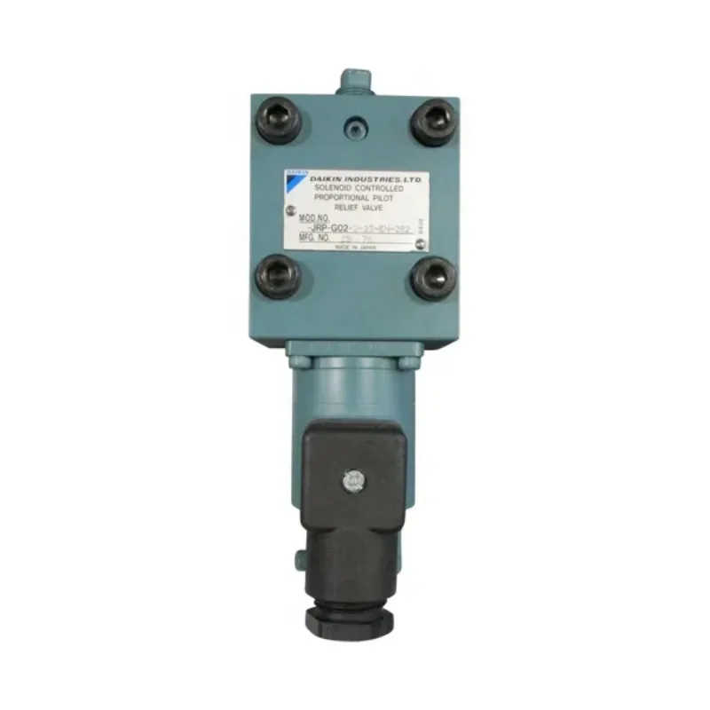 Dakin JRP JRP-G02-03/1/2/3-N/S-20 سلسلة الملف اللولبي الهيدروليكي الطيار تعمل صمام الإغاثة النسبي JRP-G02-2-23 #6