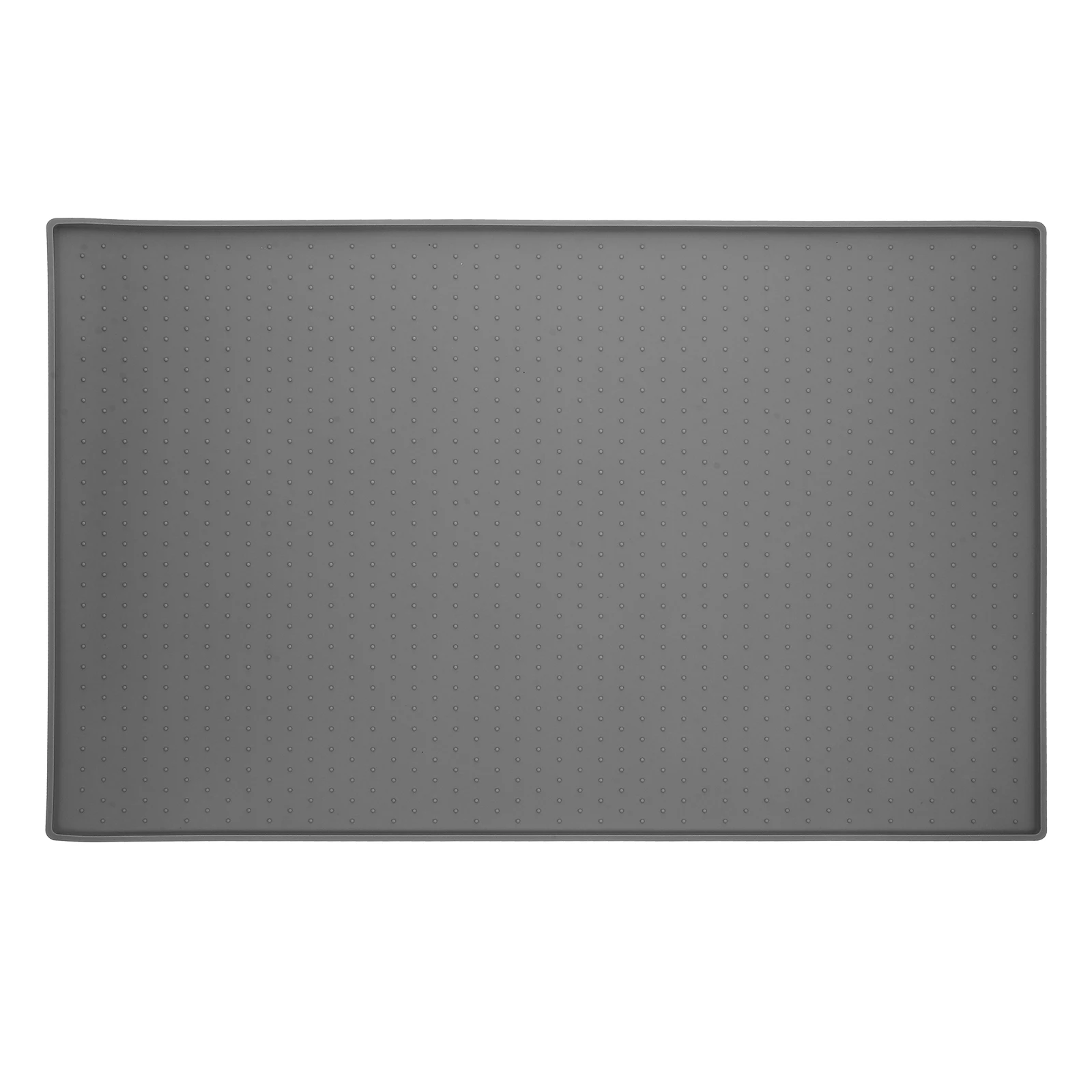 

Dog Pads Waterproof and Non-slip Pet Placemat Food Bowl for Bowls Silicone Mats Grey