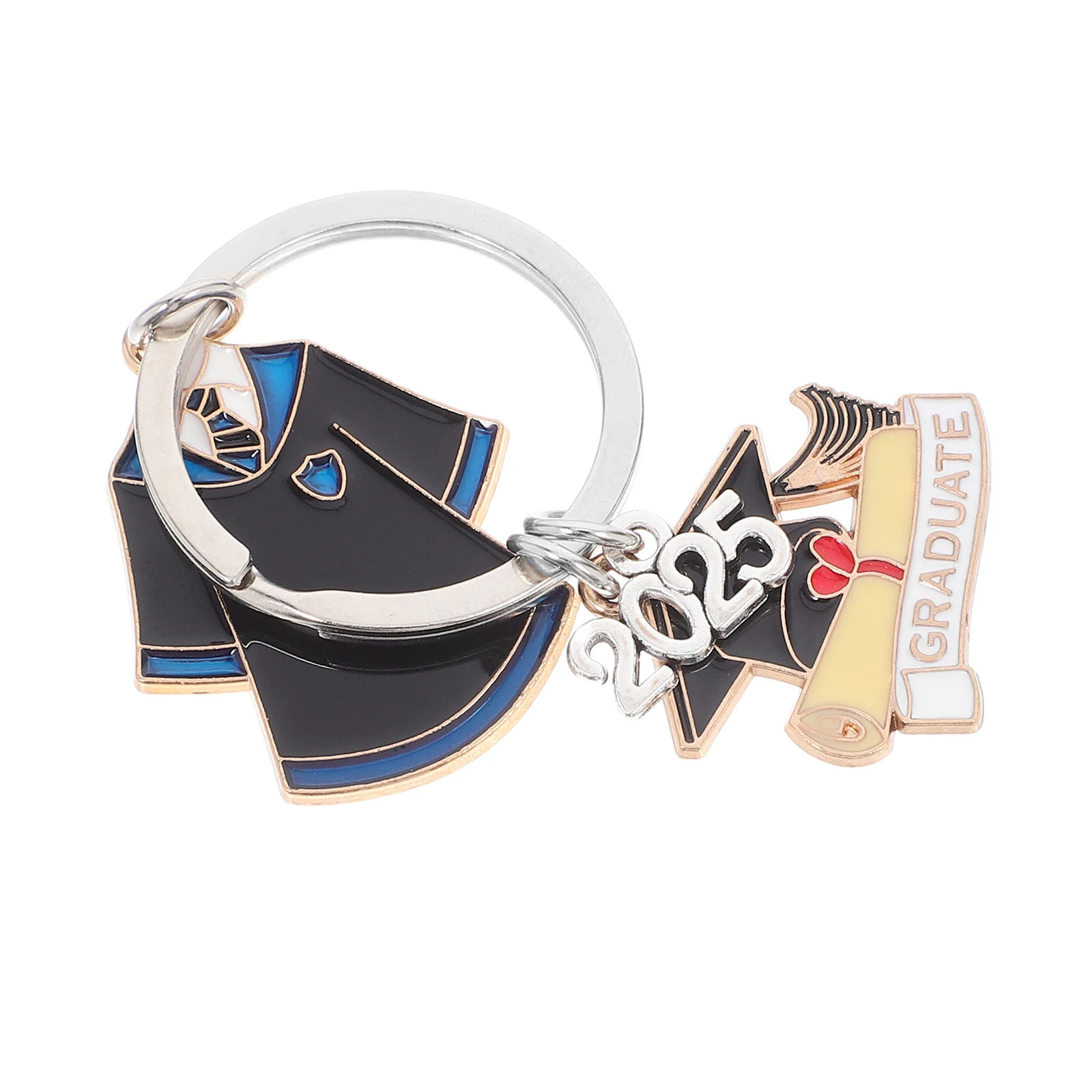 

Graduation Season Keychain Bulk Zinc Alloy Gifts College Graduate Party Favors Novelty Accessories Keepsake Decorations