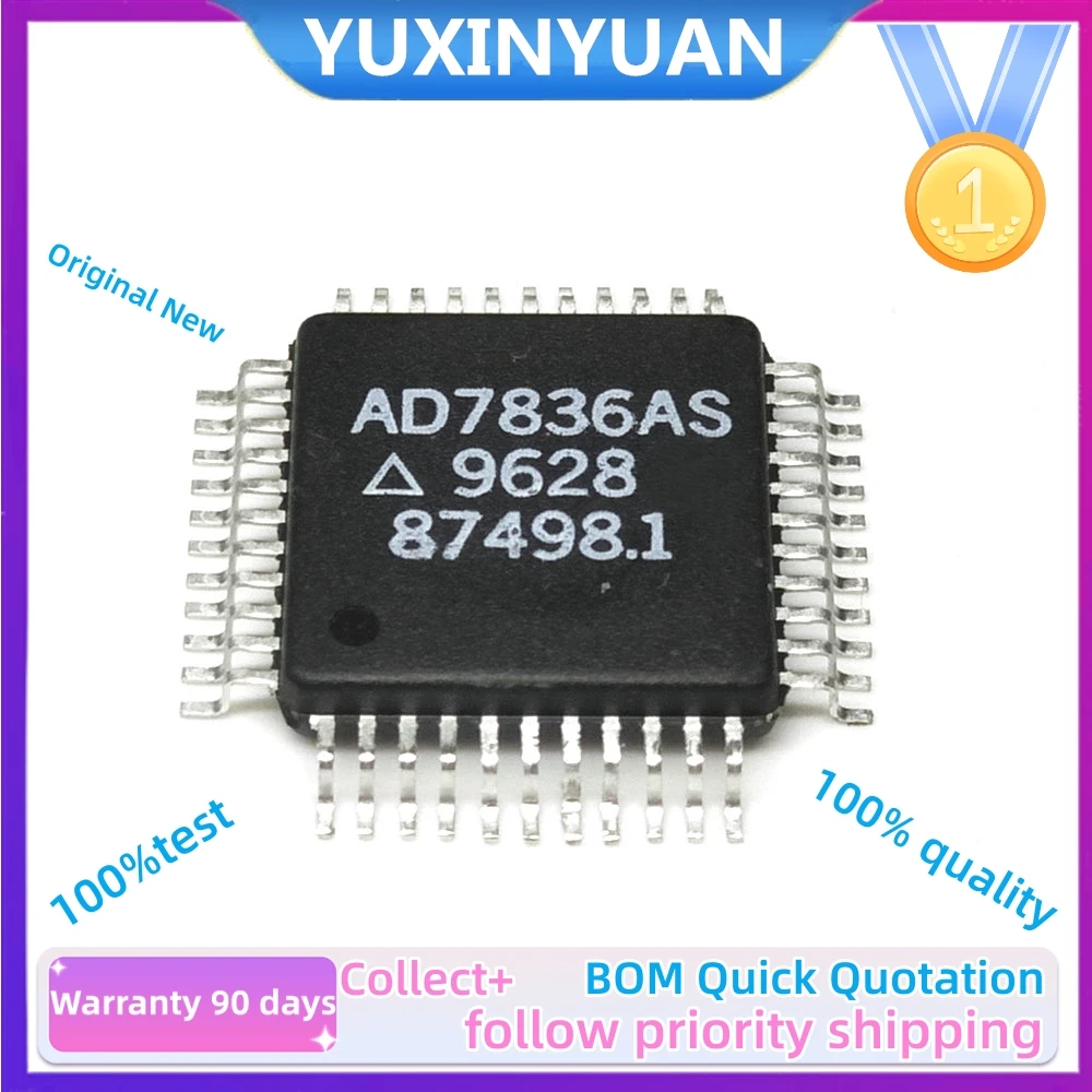 1PCS AD7606BSTZ AD5520JSTZ AD7663ASTZ 7762BSVZ  AD7836ASZ YUXINYUAN IN STOCK