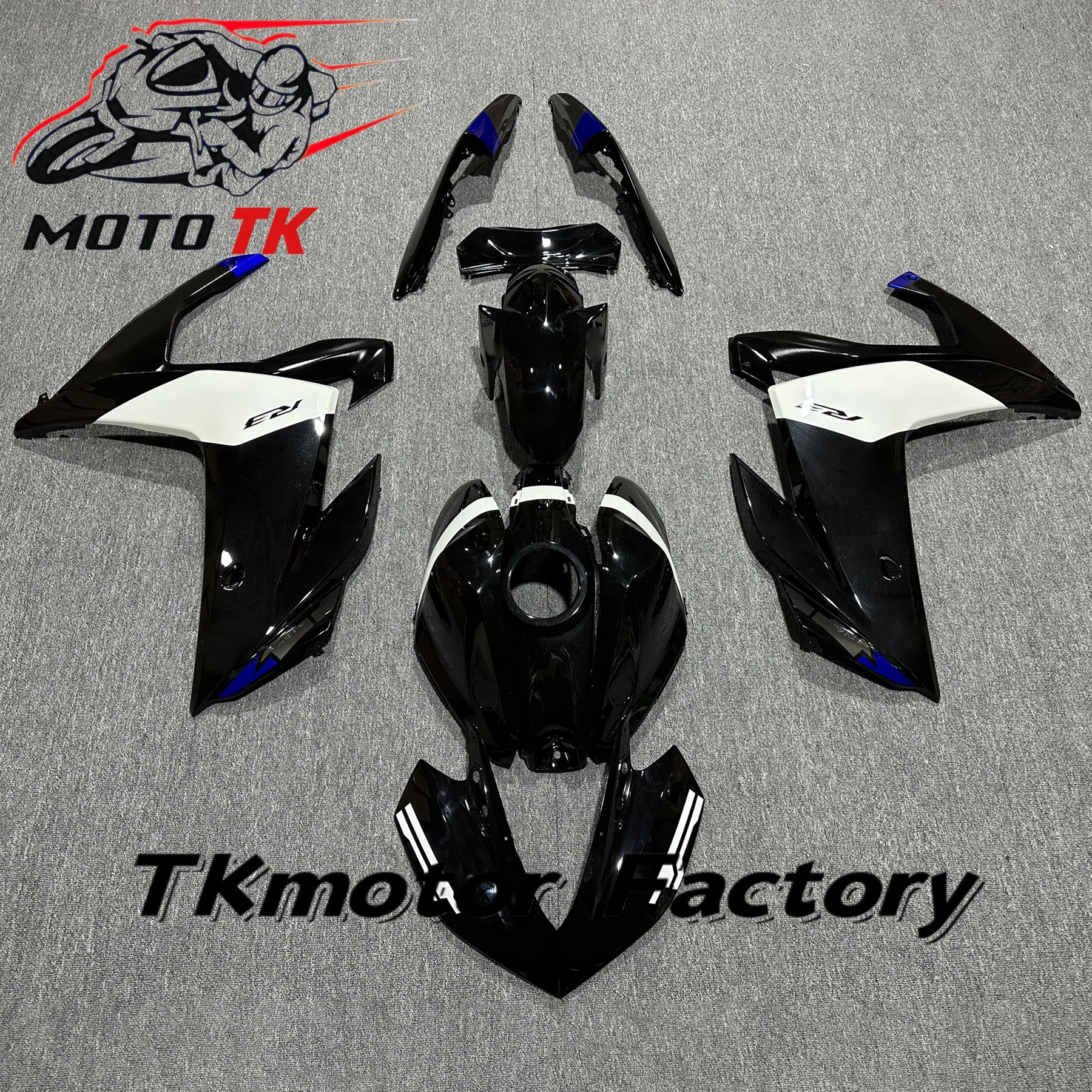 نمط جديد هيكل السيارة الهدايا المجمعة لياماها YZF-R3 2015-2018 الهدايا المجمعة الكاملة الهدايا المجمعة هيكل السيارة هدية مخصصة ABS حقن