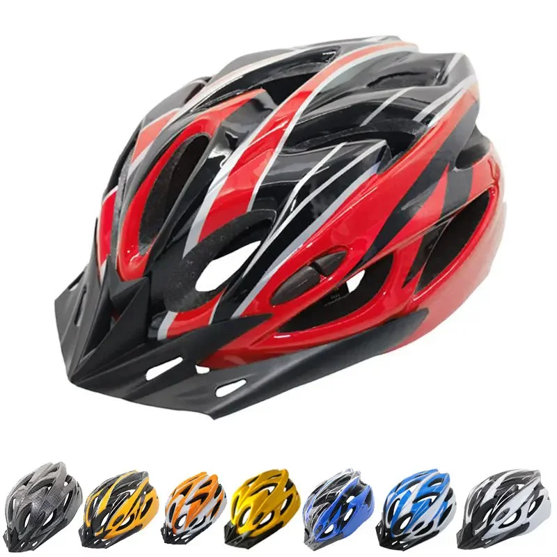 Adult Mountain Bike Helmet Unisex Cycling Equipment Motorcycle Hat Caps,Scooter,Bicycle safety helmet Comfort Lining Lightweight