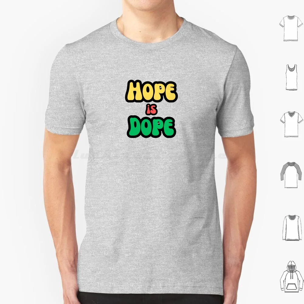 

Hope Is T Shirt 6xl Cotton Cool Tee Hope Is Funny Hope Retro 70s Hippie Rasta Yellow Green Red Groovy Positivity Positive Happy