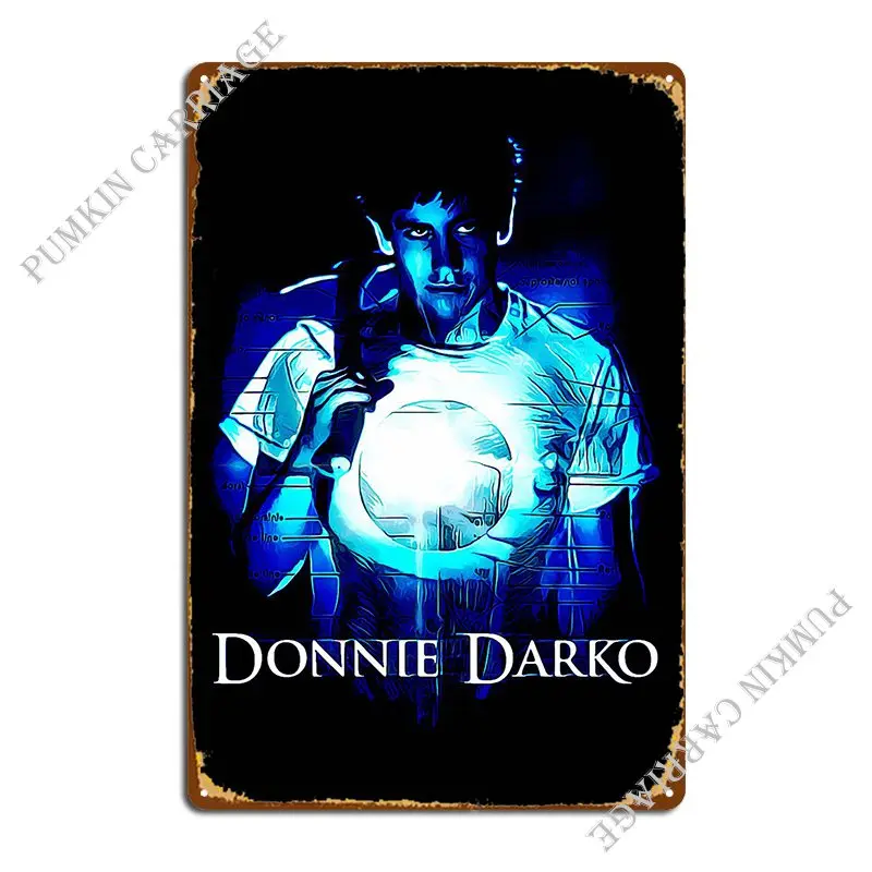 Donnie Darko Metal Plaque Poster Living Room Kitchen Custom Garage Tin Sign Poster