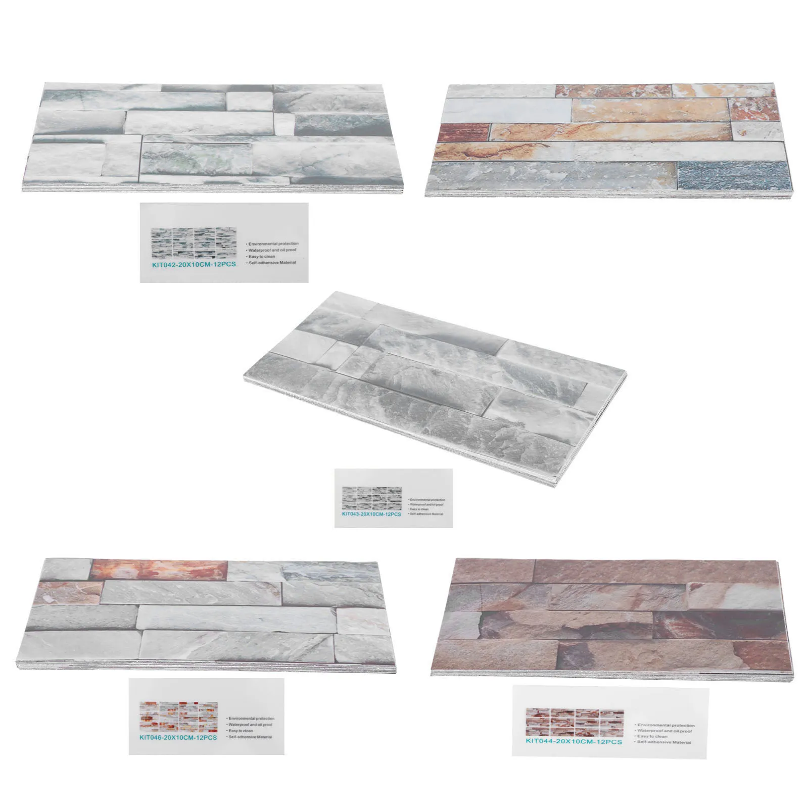 Floor Sticker Floor Decal Bright in Color Moisture‑resistant Tile Sticker for Living Room for Kitchen for Renters for Bathroom