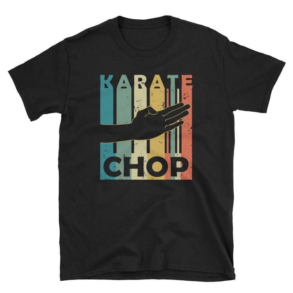 Karat Chop T Shirt Karate Vintage Retro